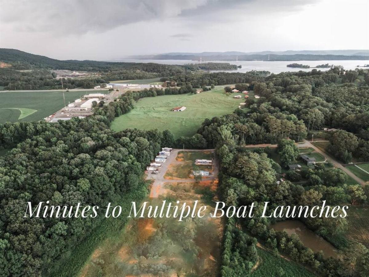 4 Heron Haus, Luxury Tiny House, Pet Friendly, Mins To Downtown Guntersville Kültér fotó